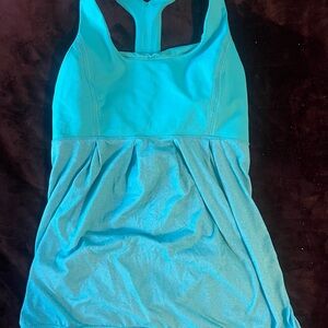 Lululemon Athletica Turquoise Racerback Tank
